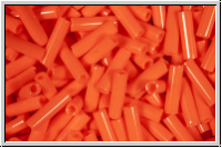 MBU-2-0406, MIYUKI Bugles, Nr. 2 (6mm), orange, dk., op., 10 g