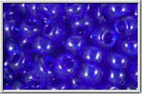 RR-06-0151, MIYUKI Rocailles, 06/0, cobalt, trans., 10g