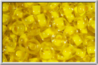 PR-06-08A86, PRECIOSA Rocailles, 6/0, crystal, trans., terra intensive yellow-ld., 20g