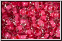 PR-06-08A77, PRECIOSA Rocailles, 6/0, crystal, trans., terra intensive pink-ld., 20g