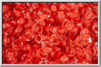 PR-08-08A91, PRECIOSA Rocailles, 8/0, crystal, trans., terra intensive orange-ld., 20g