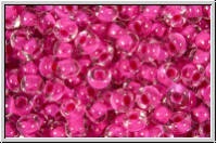 PR-08-08A26, PRECIOSA Rocailles, 8/0, crystal, trans., terra intensive magenta-ld., 20g