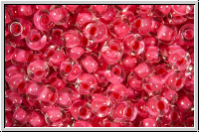 PR-08-08A77, PRECIOSA Rocailles, 8/0, crystal, trans., terra intensive pink-ld., 20g