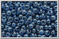 b�hm. Rocailles, 10/0, capri blue, trans., luster, 10g
