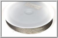 Schmuckdraht, 0,45 mm, 7 Str�nge, nylonumm., stahlfb., Rolle/100m