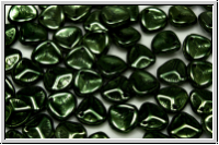 RP-23980-14495, Rose Petals, 8x7mm, green, met., 50 Stk.