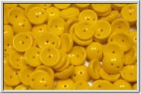 Piggy Beads, 4x8mm, sonnengelb, op., 25 Stk.