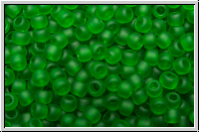 R-11-0007bf, TOHO Rocailles, 11/0, grass green, trans., matte, 10g