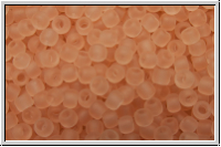 R-11-0011f, TOHO Rocailles, 11/0, rosaline, trans., matte, 10g