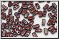 Brick CzechMates, 3x6mm, terracotta, op., picasso, 25 Stk.