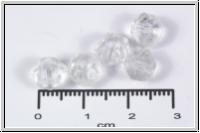 Nuggets, crystal, ca. 6,5 x 7,5, 2. Wahl