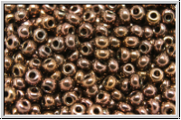 b�hm. Rocailles, 11/0, chocolate, met., 10g