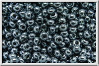 b�hm. Rocailles, 11/0, hematite, met., 10g