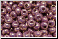 Drops, PRECIOSA, 05/0, white, op., rose gold marbled, 100Stk.