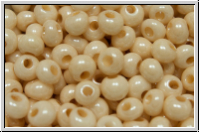 Drops, PRECIOSA, 05/0, white, op., champagne luster, 100Stk.