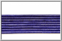 Lederband, 1,3mm, rund, violet, Ziege, L�nge 1 m