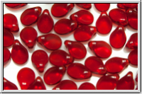Pip-Beads, 5x7mm, siam, trans., 50 Stk.