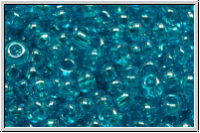 b�hm. Rocailles, 09/0, blue, capri, trans., luster, 10g