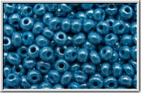 b�hm. Rocailles, 10/0, blue, denim, op., luster, 10g