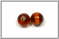 Ind. Lampenperle, rund, 10mm, topaz, transp., 1 Stk.
