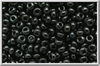 b�hm. Rocailles, 11/0, black, op., 10g