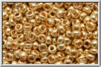 b�hm. Rocailles, 11/0, gold, galv., met., 10g
