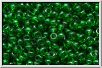 b�hm. Rocailles, 11/0, green, trans., 10g