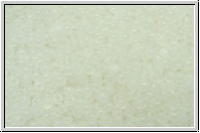 b�hm. Rocailles, 16/0, white, opal, 5g