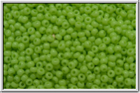 b�hm. Rocailles, 16/0, green, mint, lt., op., 5g