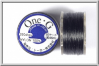 TOHO OneG Beading-Thread F�delgarn, black, 1 Spule