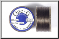 TOHO OneG Beading-Thread F�delgarn, brown, 1 Spule