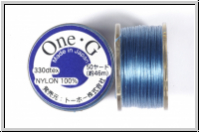 TOHO OneG Beading-Thread F�delgarn, blue, 1 Spule