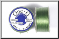 TOHO OneG Beading-Thread F�delgarn, green, 1 Spule