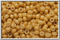 R-11-0123d, TOHO Rocailles, 11/0, beige, dk., op., luster, 10g