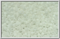 DB0351, MIYUKI Delica, 11/0, white, op., matte, 5g