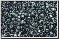 DB0001, MIYUKI Delica, 11/0, hematite, met., 5g