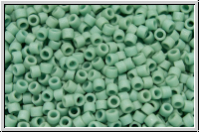 DB0374, MIYUKI Delica, 11/0, sage green, lt., op., matte, 5g