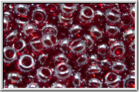 b�hm. Rocailles, 08/0, garnet, trans., luster, 10g