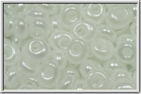TM-04-0141, TOHO Magatamas, 4 mm, snowflake, ceylon, 10g