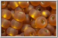 b�hm. Rocailles, 05/0, topaz, trans., silver-ld., matte, 10g