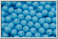 b�hm. Glasperle, rund, 4mm, blue, baby, op., 50 Stk.