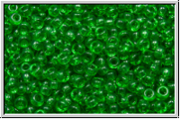 RR-15-0146, MIYUKI Rocailles, 15/0, green, kelly, trans., 5g