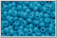 RR-08-0413, MIYUKI Rocailles, 08/0, aqua, op., 10g