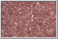 B�hm. Glasschliffperle, feuerpol., 3mm, amethyst, lt., trans., 50 Stk.