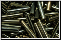 TBU-3-0083, TOHO Bugle 3", 9mm, brown, met., iris., 10g