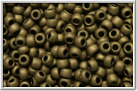 R-11-0702, TOHO Rocailles, 11/0, copper, dk., met., matte, 10g