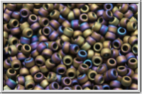 R-15-0615, TOHO Rocailles, 15/0, purple, met., matte, iris., 5 g