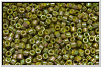 DB0133, MIYUKI Delica, 11/0, olivine, op., AB, 5g