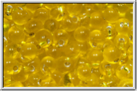 DP-0006, MIYUKI Tropfen, 3,4mm, yellow, trans., silver-ld., 10g
