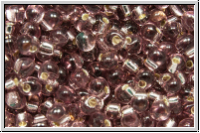 DP-0012, MIYUKI Tropfen, 3,4mm, amethyst, trans., silver-ld., 10g